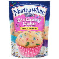 Martha White Muffin Mix, Birthday Cake - 7.4 Ounce 