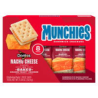 Munchies Sandwich Crackers, Nacho Cheese Flavored