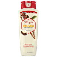 Old Spice Body Wash, Moisturize with Shea Butter - 18 Fluid Ounce