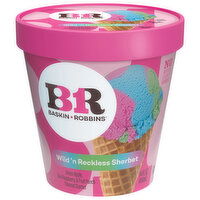 Baskin Robbins Sherbet, Wild 'n Reckless - 14 Fluid ounce 