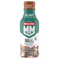 Muscle Milk Protein Shake, Chocolate, Plant-Based