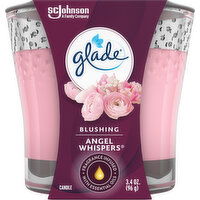 Glade Candle, Blushing - 3.4 Ounce 