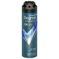 Degree Dry Spray, Cool Rush, Advanced - 3.8 Ounce 