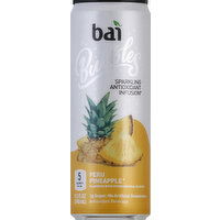 Bai Antioxidant Infusion, Sparkling, Peru Pineapple - 11.5 Ounce 