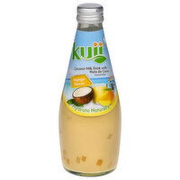 Kuii Coconut Milk Drink, with Nata de Coco, Mango Flavor