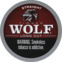 Timber Wolf Snuff, Moist, Long Cut, Straight - 1.2 Ounce 