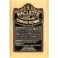 Grand Suisse Cheese, Raclette - 6 Ounce 