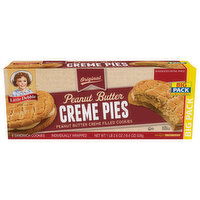 Little Debbie Creme Pies, Peanut Butter, Big Pack - 6 Each 