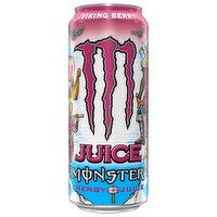 Juice Monster Energy + Juice Viking Berry Energy Drink - 16 Fluid Ounce