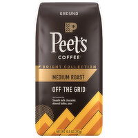 Peet's Coffee Coffee, Ground, Medium Roast, Off the Grid - 10.5 Ounce