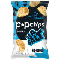 Popchips Popped Potato Snack, Original, Sea Salt - 5 Ounce 