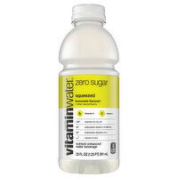 vitaminwater  Sugar Squeezed, Electrolyte Enhanced Water W/ Vitamins, Lemonade Drink