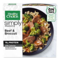 Healthy Choice Healthy Choice Simply Steamers Beef & Broccoli Frozen Meal, 10 Ounce 