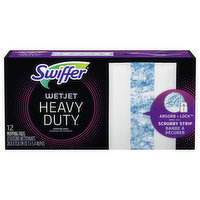 Swiffer Mopping Pads, Heavy Duty - 12 Each 