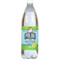 Polar Seltzer, Premium, Lime - 33.8 Fluid ounce 