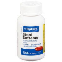 TopCare Stool Softener, 250 mg, Softgels - 100 Each 