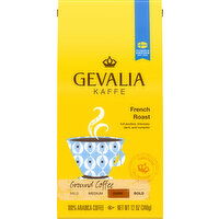 Gevalia Kaffe Coffee, 100% Arabica, Ground, Dark, French Roast - 12 Ounce 