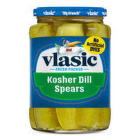 Vlasic Kosher Keto Friendly Dill Pickle Spears - 24 Fluid ounce 