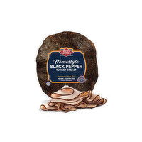 Dietz & Watson Fresh Sliced Black Pepper Turkey Breast - 0.57 Pound 