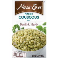 Near East Couscous Mix, Pearled, Basil & Herb - 5 Ounce 