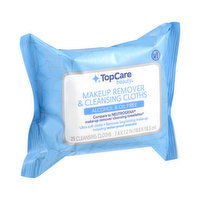 Topcare Alcohol & Oil Free Makeup Remover & Cleansing Cloths - 25 Each 