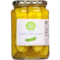 That's Smart! Pickles, Kosher Dill Spears, Fresh Pack - 24 Fluid ounce 