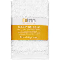 MUkitchen Dishcloths, Bar Mop - 3 Each 