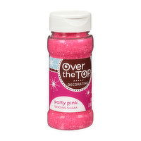 Over The Top Party Pink Sanding Sugar - 2.3 Ounce 