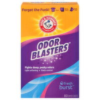 Arm & Hammer Dryer Sheets, Fresh Burst - 80 Each 