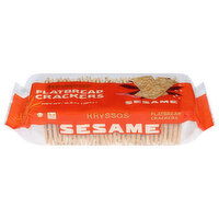 Kryssos Flatbread Crackers, Sesame - 6.5 Ounce 