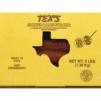 Texs Smoked Links, for BBQ - 3 Pound 