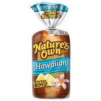 Nature's Own Bread, Hawaiian, Small Loaf - 12 Ounce