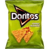 Doritos Tortilla Chips, Poppin Jalapeno Flavored