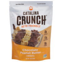 Catalina Crunch Cereal, Keto Friendly, Chocolate Peanut Butter Flavored - 9 Ounce 