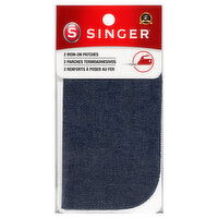 Singer Iron-On Patches - 2 Each