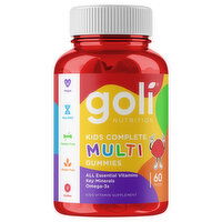 Goli Nutrition Multi, Complete, Kids, Gummies - 60 Each 