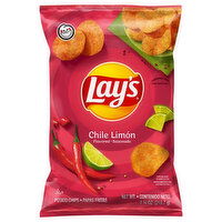 Lay's Potato Chips, Chile Limon Flavored - 7.75 Ounce 