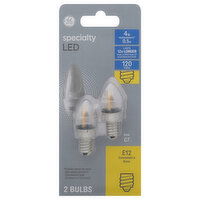 GE Light Bulbs, LED, Clear, 0.5 Watts