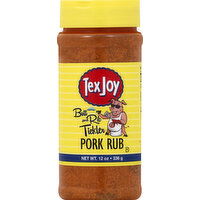 Tex Joy Pork Rub, Butt And Rib Tickler - 12 Ounce 