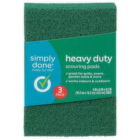 Simply Done Scouring Pads, Heavy Duty, 3 Pack - 3 Each 