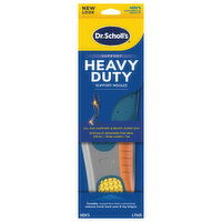 Dr. Scholl's Insoles, Support, Heavy Duty, Men's, Shoe Sizes 8-14 - 1 Each 