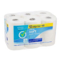 Simply Done Ultra Soft Bath Tissue Mega Rolls ( 12 rol ) - 12 Each 