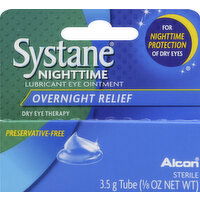 Systane Lubricant Eye Ointment, Overnight Relief