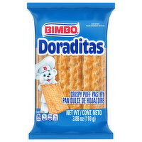 Bimbo Puff Pastry, Crispy - 3.88 Ounce 