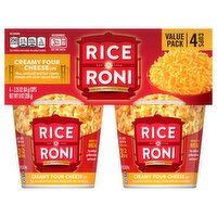 Rice-A-Roni Rice/Vermicelli, Creamy Four Cheese Flavor - 4 Each 