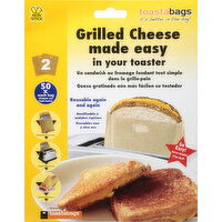 Toastabags Grilled Cheese Bags - 2 Each 