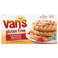 Van's Waffles, Gluten Free, Original - 6 Each 