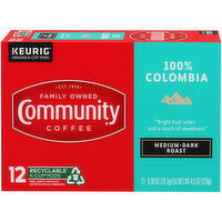 Community Coffee Community Coffee 100% Colombia Medium Roast Single Serve Cups, 12 ct box