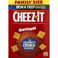 Cheez-It Baked Snack Crackers, Original, Family Size