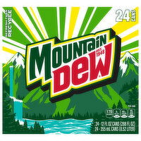 Mountain Dew Soda - 24 Each